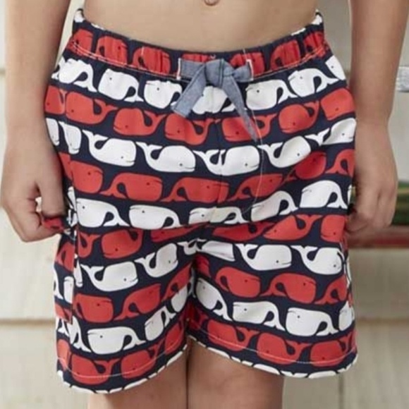 Mud Pie Baby Boys' Whale swim Trunks Baithing Suit - Picture 2 of 6